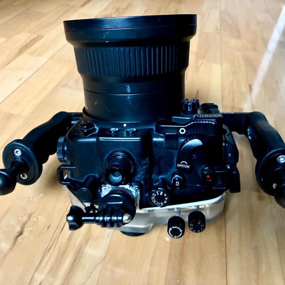 SeaFrogs Meikon waterhousing for SONY A7SIII + port + aluminum handles - Picture 3 of 9